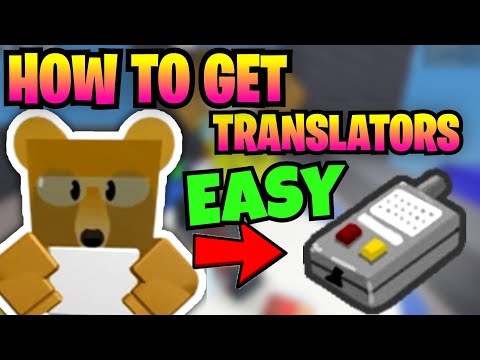 How to get Translators [Easy] ll Bee Swarm Guide ll Bee Swarm Simulator Roblox