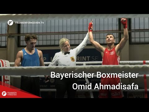 The Bavarian boxing champion: Omid Ahmadisafa wins the title