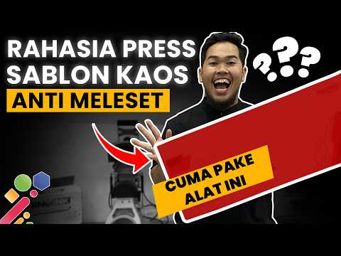 CARA PRESS SABLON AGAR TIDAK MIRING | Rhino Centering Guide