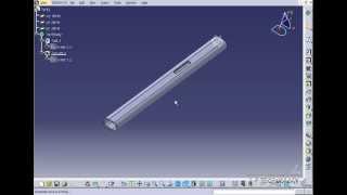 Catia V5 Tutorial-93 Compass Rotate Part