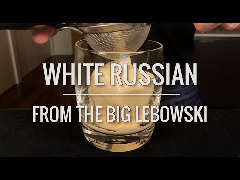 Recreated - White Russian from The Big Lebowski