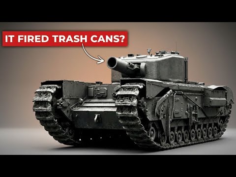 The "Useless" British Tank That Destroyed Nazi Bunkers