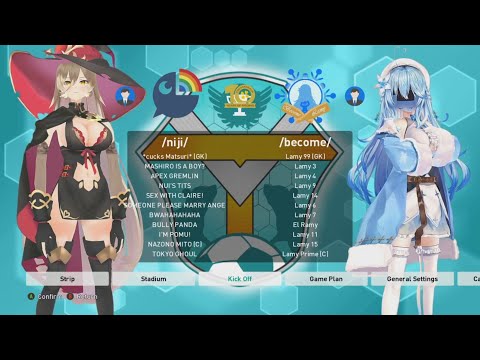 4chan Tournament Highlight - /vt/ League: /niji/ vs /become/ (Group C - 25 September 2021) - DAY 1