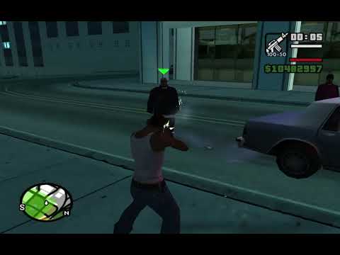 GTA San Andreas(with cheat codes) Doberman PART 23