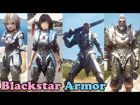 BDO - Blackstar Armor Showcase (For Almost All Classes)
