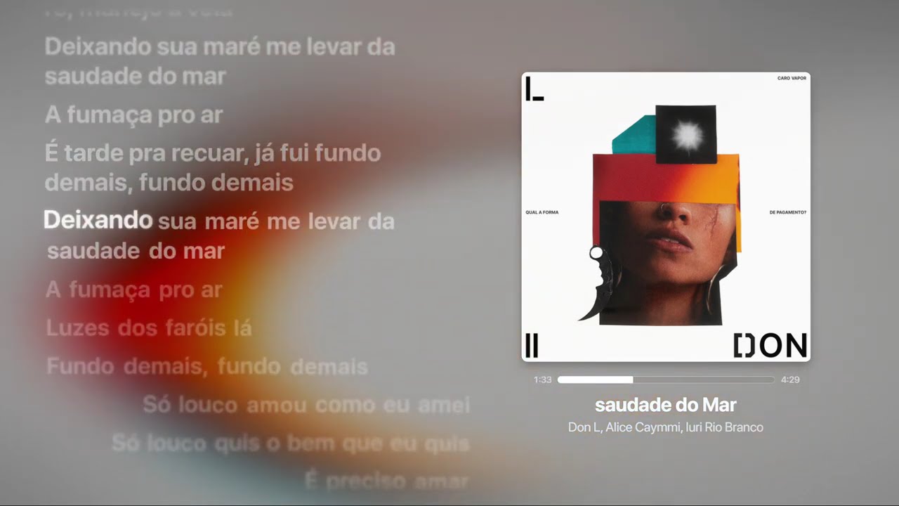 Don L - Saudade do Mar [Letra]