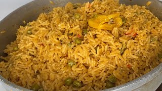 GREEN PEAS AND YELLOW RICE STEP BY STEP |RICE AND PEAS HAITIAN STYLE| GREAT FOR BEGINNERS