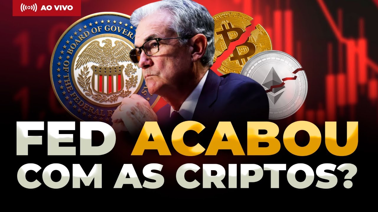 BITCOIN E CRIPTOMOEDAS EM QUEDA LIVRE! O QUE ESTÁ ACONTECENDO?