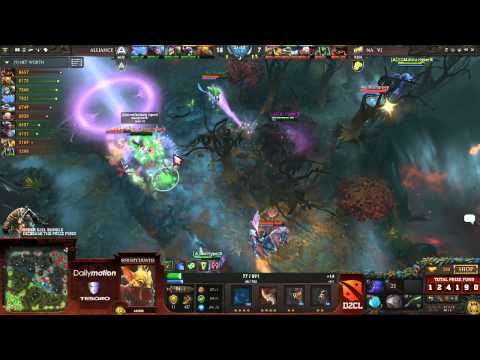 Na'Vi vs The Alliance Game 4   Dota 2 Champions League Playoffs Semi Final TobiWan & Luminous