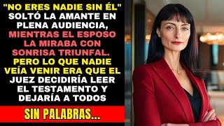 ESPOSO Y AMANTE RÍEN DE LA ESPOSA EN PLENA AUDIENCIA, PERO EL JUEZ HABLÓ Y... HISTORIAS DE VIDA