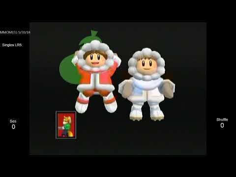 MMOM155 SSBM - Ses (Fox) vs. Shuffle (Sheik, ICs) - Melee LR5