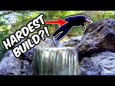 5 Batu, 30 TON! AIR TERJUN di ruang sempit Rumah modern