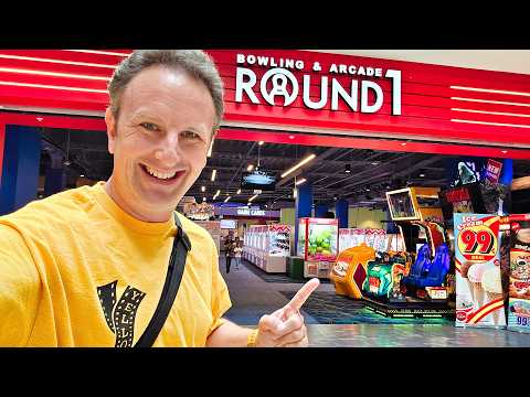 Inside the Biggest and Best Arcade in San Diego - Round1 Plaza Bonita