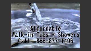 preview picture of video 'Install and Buy Walk in Tubs Newark, Ohio 855 877 1496 Walk in Bathtub'