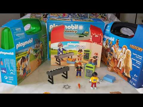 Unboxing Playmobil City Life Maletín  Clase de Música para Niños. 9321.