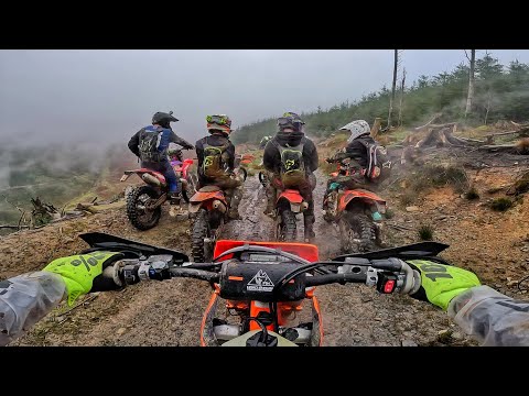 Wildest Dirt Bike Ride Of The Year! Goon Riding, Full Sends & Extreme Muddy trails