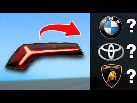 Guess The Car By The Tail Lights | Car Quiz