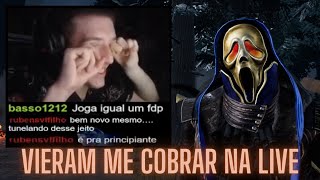 SURVIVORS TÓXICOS VIERAM ME COBRAR NA LIVE PELA GAMEPLAY... l Dead by Daylight