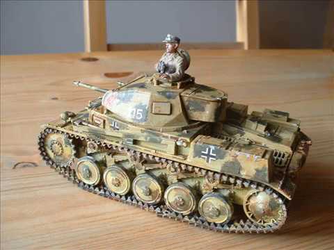 Building Tamiya's 1:35 Panzer Kampfwagon II Ausf. F/G Part 1.