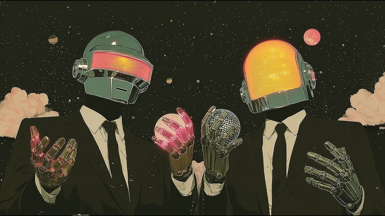 Daft Punk Inspired: Space Disco Boogie🤖 | Chill Disco, Electro Funk, Neo Soul, Retro Groove Playlist