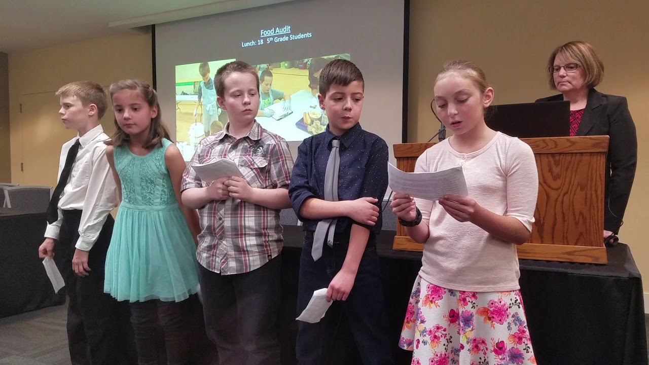 FieldSTEM in Action: 5th Grade Chewelah Students Present on Food Waste