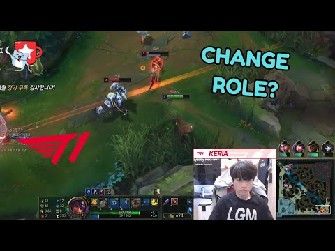 Keria NEEDS to play MID OR CARRY