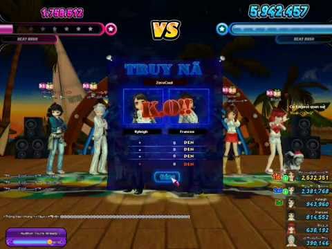 Audition VN beat rush battle party Radom 8k VS ZeroCool