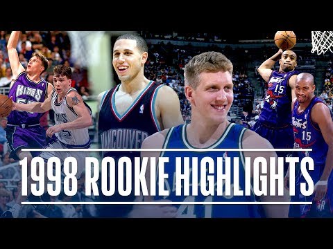 Best Rookie Plays From Each First Round Pick In The 1998 NBA Draft!