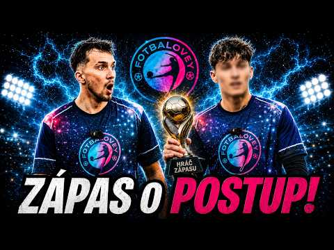Fotbalovey zápas o postup, ale tohle nikdo nečekal...