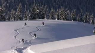 preview picture of video 'Great Canadian Heli-Skiing in Golden, BC - January, 2010'