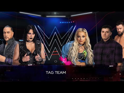 Broken 💔💔 Heart Rhea Damian vs Morgan Dominic WWE 2K24 #redflowfar