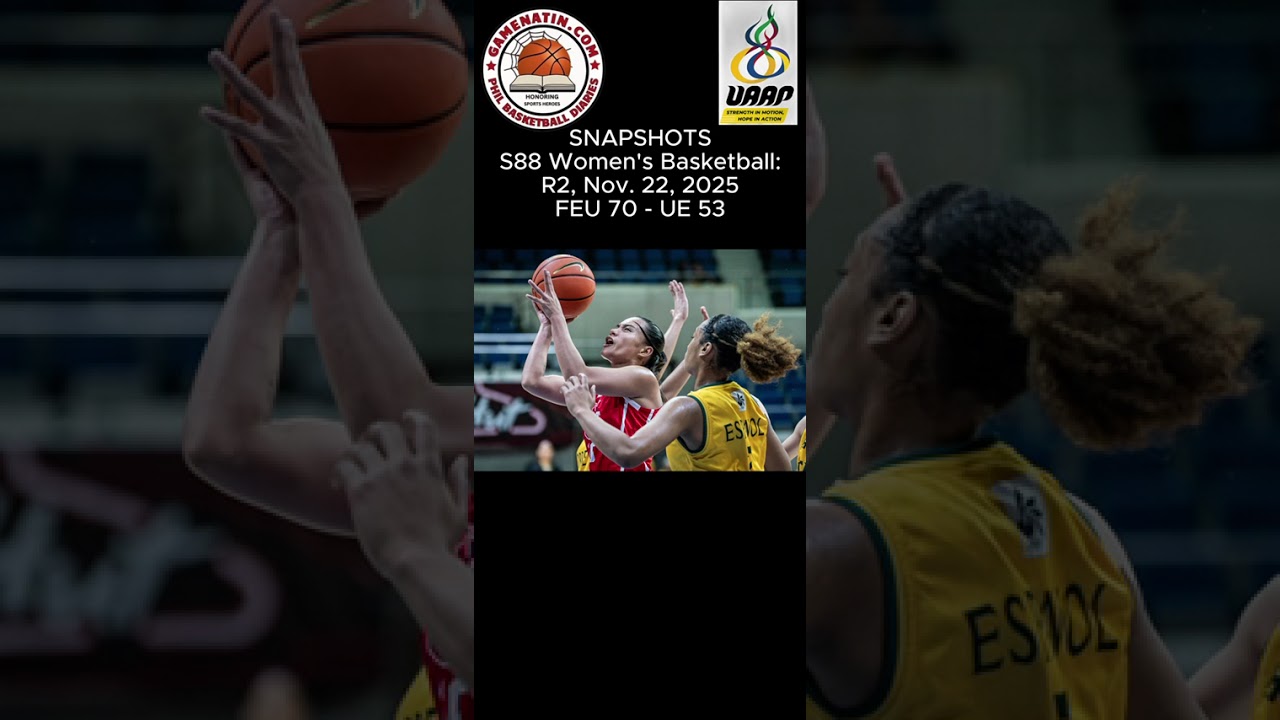 Snapshots: Women's Basketball - FEU 70 - UE 53