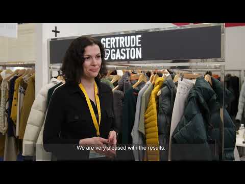 Надежда Амрани, директор SMART CASUAL, на выставке моды СРМ в Москве 2021