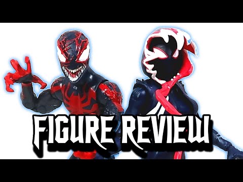Marvel Legends Miles Morales Ghost Spider Action Figure Review Spider-Man Maximum Venom Gwenom Gwen