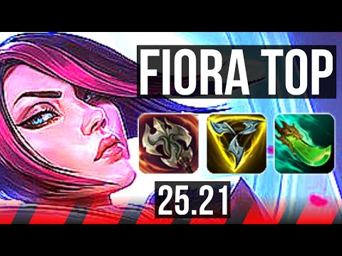 FIORA vs GAREN (TOP) | 1200+ games, 10/3/9 | EUW Master | 25.21