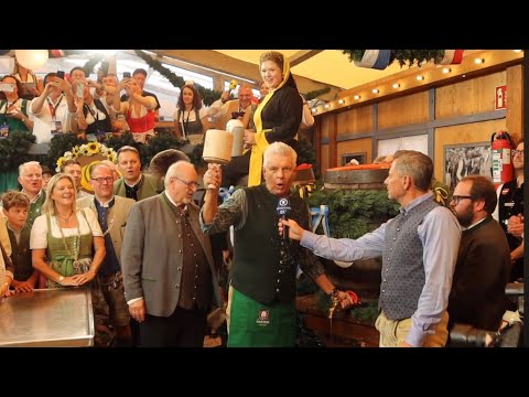 Schottenhamel Anstichbox 2025: O'zapft is! hieß es am ersten Wiesnsamstag
