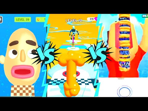 SANDWICH RUNNER vs TALL MAN RUN vs PANCAKE RUN Triple Game Walkthrough All Levels Gameplay SK