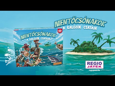Mentőcsónakok társasjáték - REGIO JÁTÉK - REGIO JÁTÉK