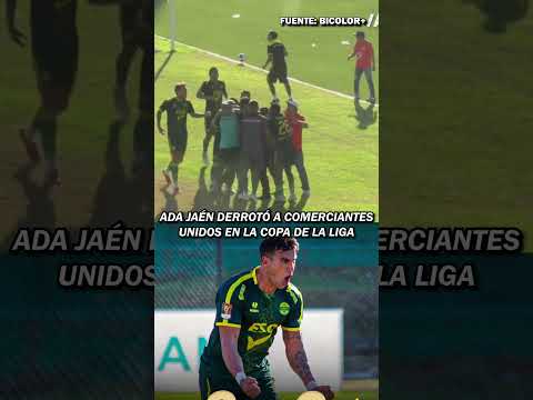 ADA Jaén derrotó 2 a 0 a Comerciantes Unidos en el inicio de la Copa de la Liga 2026