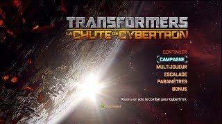 Vidéo Transformers : la chute de Cybertron