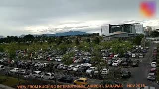 preview picture of video 'View(North) From Kuching International Airport(KIA), Sarawak'