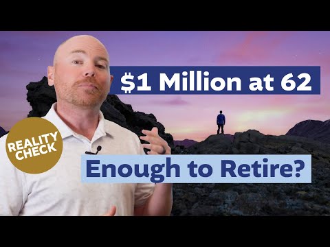 Can I Retire at 62 With $1 Million? (Real Case Study)
