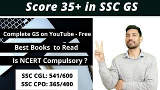 SSC CGL GS Preparation Strategy | Score 35+ in GK | Best books & Tips | CPO | CHSL