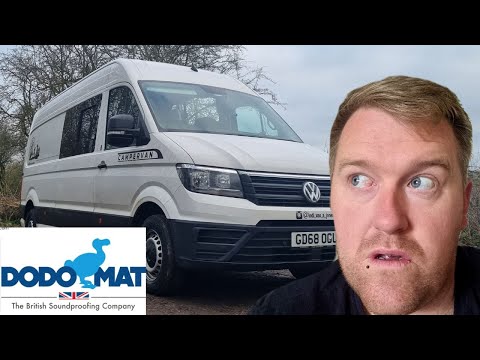 FULL Sound Deadening & Insulating Our Vw Crafter Camper. START TO FINISH