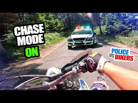 Best Motorcycle Police Chase | POLICE vs DIRT BIKERS Compilation 2025