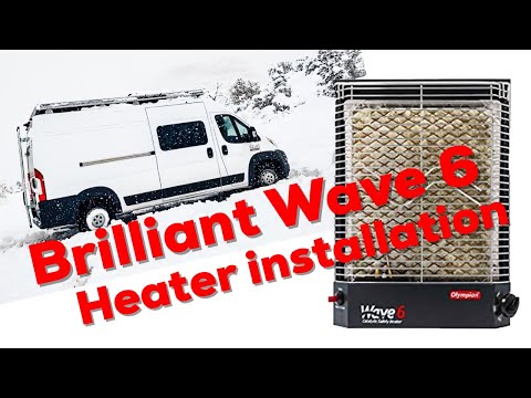 Our Wave 6 heater installation was UNSAFE!!! How we fixed it is PURE GENIOUS!!! Video