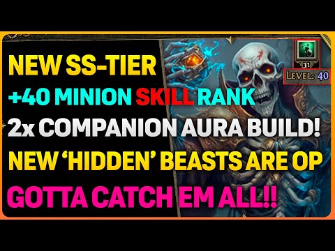 NEW 0.4 Meta 2x Companion Aura BEAST Summoner Endgame Build! | ITS POKEMON!