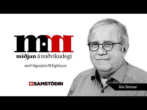 Miðjan á miðvikudegi : Jón Steinar Gunnlaugsson