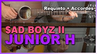 $AD BOYZ II - Junior H [TUTORIAL] (REQUINTO + ACCORDES) || Seth Cottengim