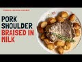 Tender pork shoulder cooked in milk recipe (makes the meat tasty, moist and delicious)